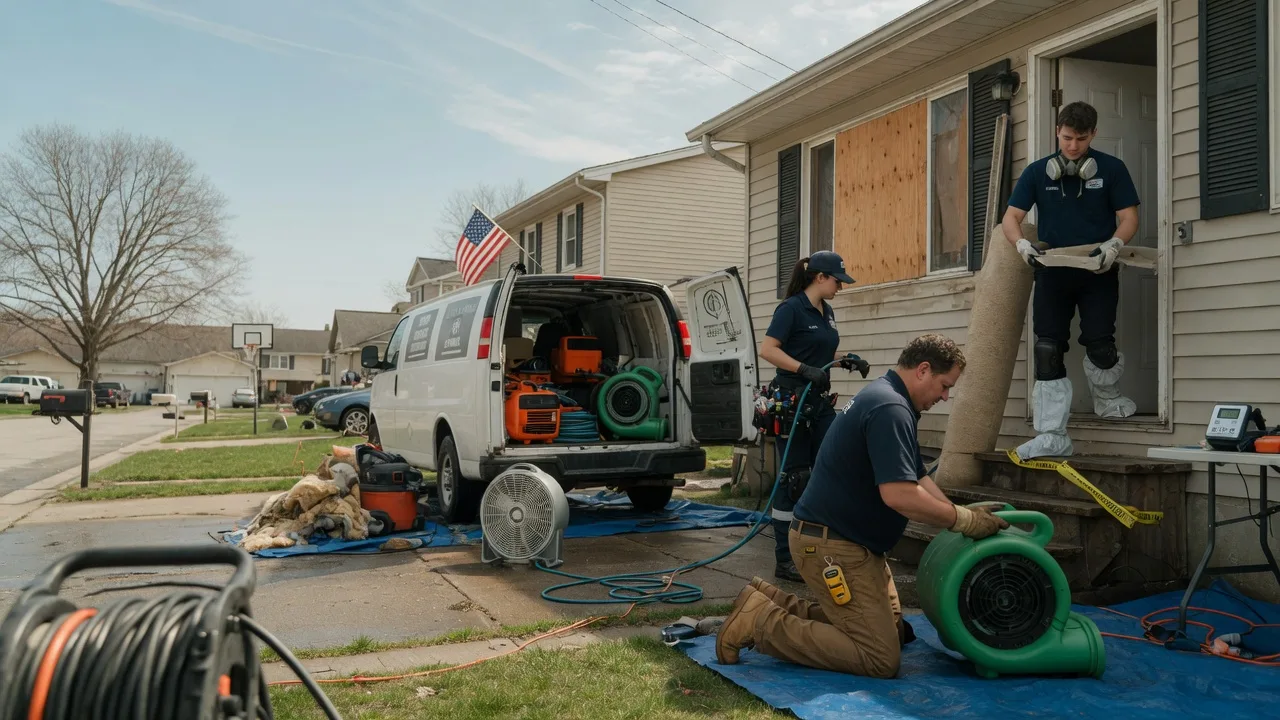 Water Damage Restoration in Concord, NC near me